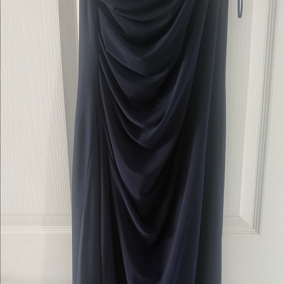 Women's Navy Maxi Dress - Picture 2 of 6